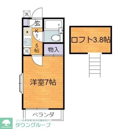 小林ハイツの物件間取画像